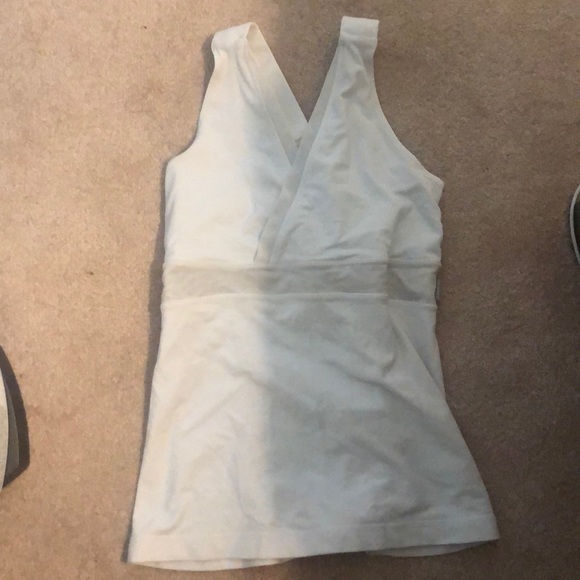 White exercise tank top - Picture 1 of 1